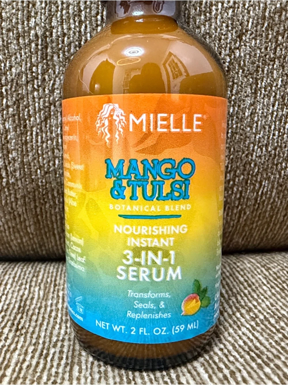 Mielle Mango & Tulsi Nourishing 3-in-1 Serum - Blue Pump New
